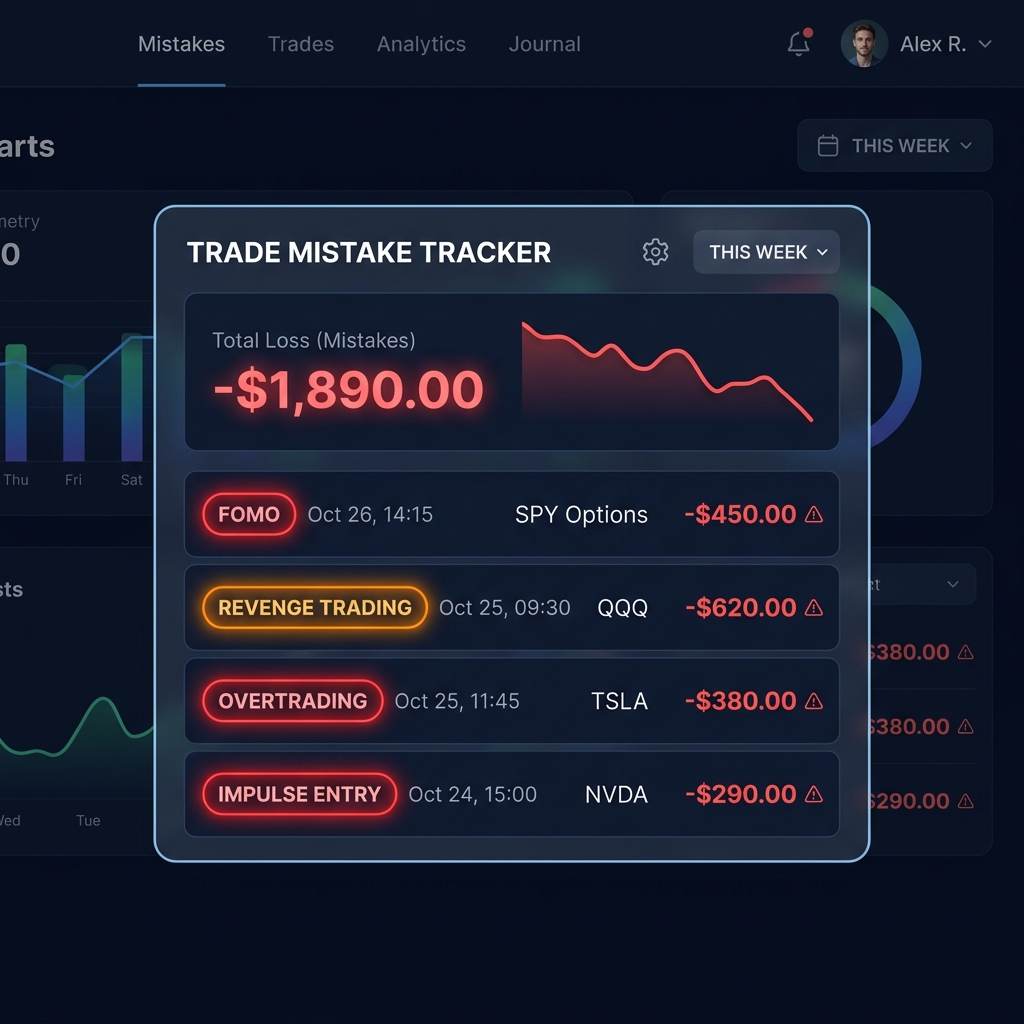 Mistake Tracking Dashboard