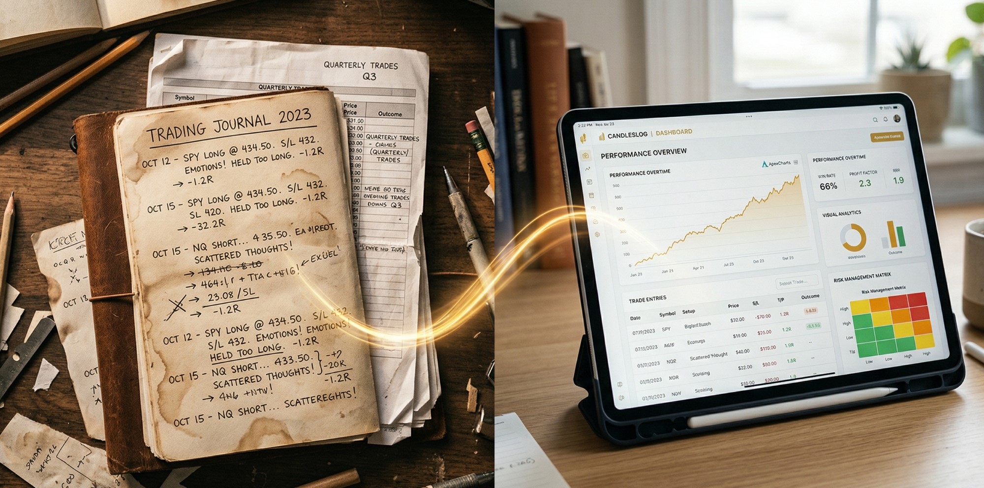 From spreadsheet to strategy: why most trading journals fail