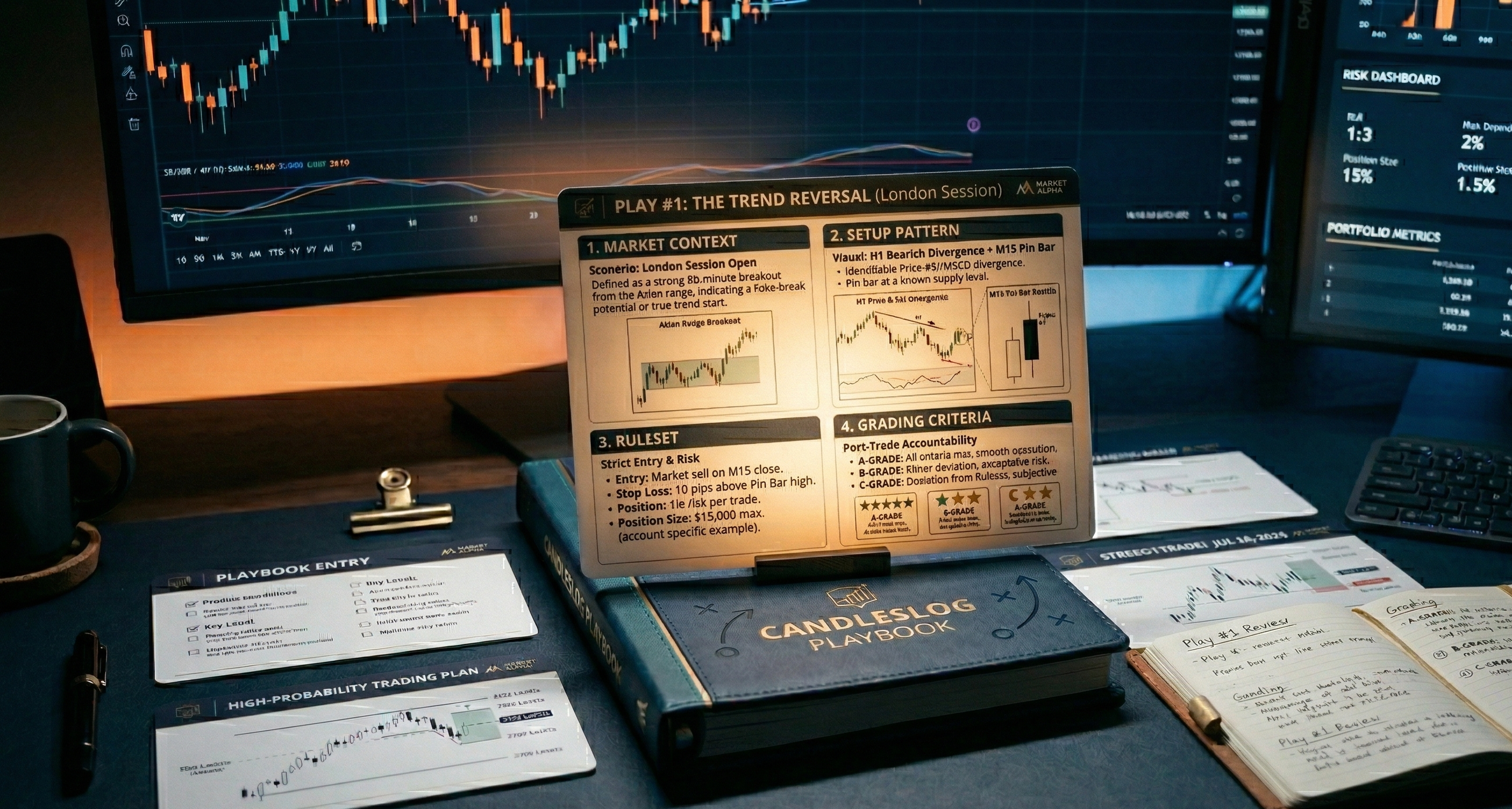 Your tradingplaybook for high-probability setups